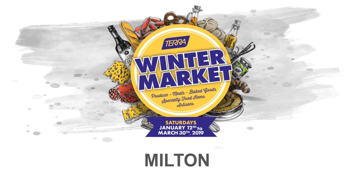 Terra Winter Market in Milton Logo